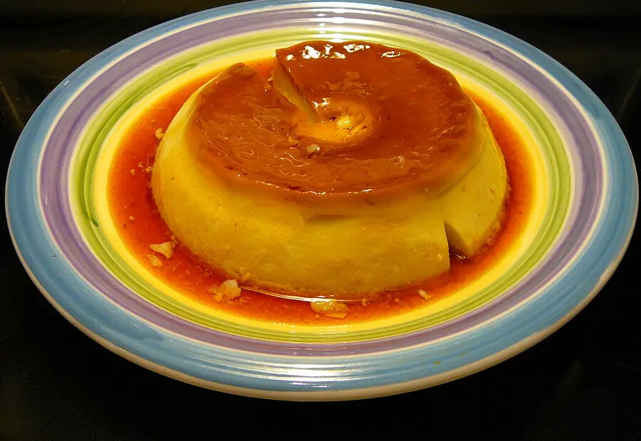 Vanilla flan